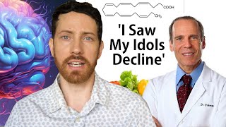 Omega3 Deficiency in Vegans Causing Mental Decline  Dr Joel Fuhrman Response [upl. by Esirehc371]