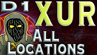 Where is Xur in Destiny 1 Complete Guide [upl. by Ah]