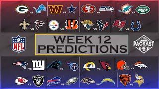 NFL Week 12 Predictions [upl. by Akcinahs616]