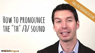 How to pronounce the th ð sound  American English Pronunciation [upl. by Aisad]