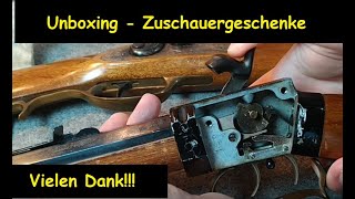 Vorderlader Kentucky und Wesson Rifle  Zuschauerpaket Unboxing  Vielen Dank [upl. by Meador]