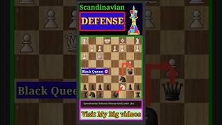 Scandinavian Defense MiesesKotrc Main Line Chess Video chess [upl. by Hoppe500]