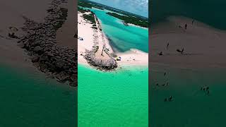 Playa Chuburna en Yucatan beach beachlife [upl. by Melc]