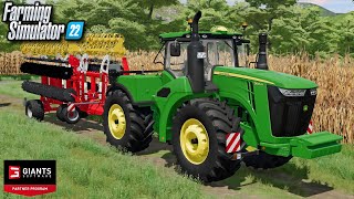 Farm Sim News  Dince’s JD 9R FS25 Mod Maps amp Raba 180  Farming Simulator News [upl. by Noyart]