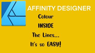 Affinity Designer IPAD  Drawing INSIDE objects clip mask [upl. by Glyn520]