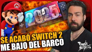 💥SE ACABÓ Estoy CANSADO de Nintendo Switch 2 Este será el ÚLTIMO VÍDEO Saldrá en 2025 [upl. by Carpenter]