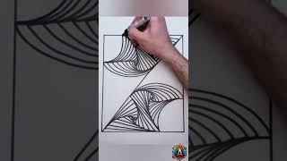 3D drawings draw illusion on paper [upl. by Sirret]