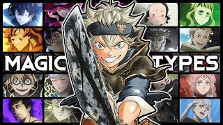 Explaining Magic In Black Clover  Everything You Need To Know  Every Type Explained [upl. by Assenahs19]