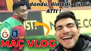 Galatasaray 1  1 Başakşehir MAÇINI STADDA İZLEDİM  Mostafa Mohammed e Şarkı Söyledim 😂 [upl. by Atnaloj]