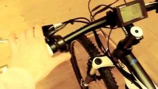 E Bike  Cube Aim 29er 8FunBafang eBike conversion 250w 36v [upl. by Vharat332]