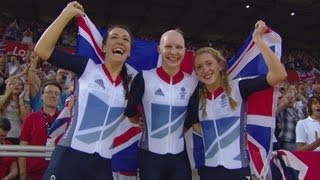 Cycling Track Womens Team Pursuit Finals Full Replay  London 2012 Olympic Games [upl. by Somerset]