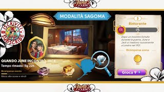 🇮🇹JUNES JOURNEY🇮🇹SEGRETI 6🗝️SCENA 3  802 RISTORANTE  MODALITÀ SAGOMA 👥 [upl. by Nirhtak]