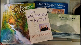 Book flip throughs including Ann Blockley latest book Poetic Woods [upl. by Handbook748]