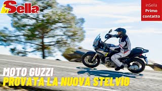 Moto Guzzi Stelvio la prima prova su strada [upl. by Portland382]