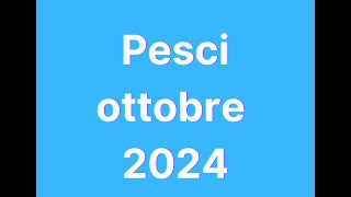 Pesci ottobre 2024 [upl. by Elsbeth640]