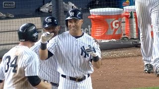 HOUNYY Beltran plates Gardner on a walkoff sac fly [upl. by Sanborn117]