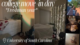 COLLEGE MOVEIN VLOG 2024 Freshman year at the University of South Carolina  First Night Carolina [upl. by Nadab]