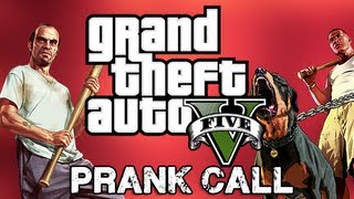 GTA V Heist Prank Call [upl. by Anaic]