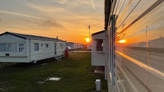 UK FAMILY BEACH HOLIDAY CAMBER SANDS  PONTINS FUN FAIR ARCADE  DINOSAUR PARK [upl. by Priestley]