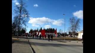 1 maj 2013 Demonstration S i Norsjö [upl. by Ytitsahc142]