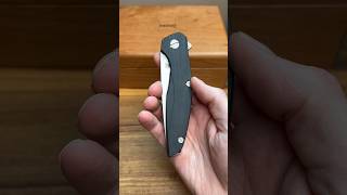 Shirogorov 111 Black G10 Cronidur 30 edc knife knives [upl. by Hussar461]