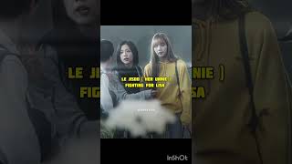 Le jisoo reaction 😏  collab with LITTLEQUEN  diorxchu kpop sigma [upl. by Brahear563]