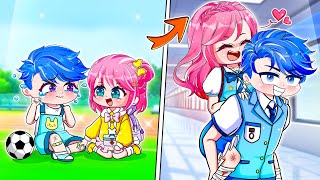 Anna x Alex Growing Up Love Story Cupid in My Heart Gacha Life x Gacha Club  Rainbow Z Multiverse [upl. by Cavan]