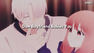 Dom Boyfriend Babies You M4F Cuddles Kisses Rambles ASMR RP [upl. by Kendall372]