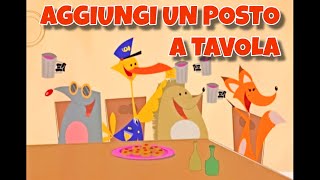 Aggiungi un posto a tavola  Marty e i suoi amici  Canzoni Per Bambini [upl. by Galanti]