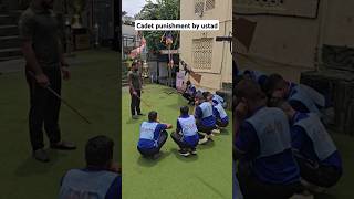 CADETS GETTING PUNISHMENT BY USTAD trending shortsviral army ytshorts shorts [upl. by Hazem]