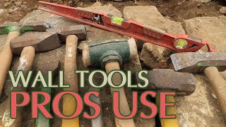 Tools you need for dry stone wall building [upl. by Head]