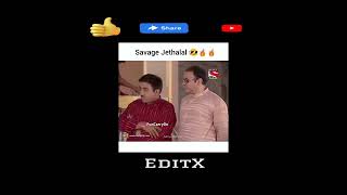 Jethalal thug life  tmkoc thug life moments  EditX [upl. by Yehs]