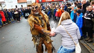 Perchtenlauf Welzenegg 26112017 Kompletter Krampuslauf 4K [upl. by Odele]