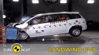 Landwind CV9 Crash Test Euro NCAP  2010 Ratings [upl. by Higbee]