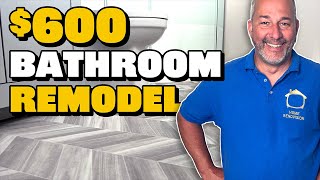 Bathroom Renovations Dont Have To Be Expensive [upl. by Nosnej]