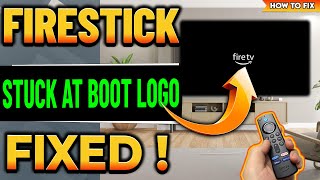 🔴Firestick Stuck On Fire TV Logo Finally FIXED [upl. by Jehius]