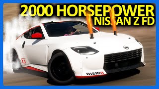 Forza Horizon 5  2000 Horsepower Nissan Z Customization FH5 Nissan Z Formula Drift [upl. by Tnecillim]