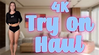 4K Transparent Try On Haul  Get Ready With Maya 2024 [upl. by Aitahs]