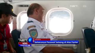 Dugaan Kesalahan Rute Pesawat Aviastar  NET12 [upl. by Yeldua]