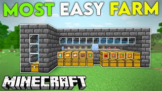 FULLY AUTOMATIC SORTING SYSTEM IN MINECRAFT 119  BEDROCK AND MCPE [upl. by Loeb]