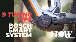 9 Tuning Tips To Get The Most Out Of Your Bosch Electric Mountain Bike  Bosch Smart System Review [upl. by Aeslehs]