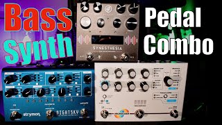 Microcosm Night Sky Synesthesia Bass Synth Effect Pedal Combo Bass Strymon GFI System Hologram [upl. by Iaria]