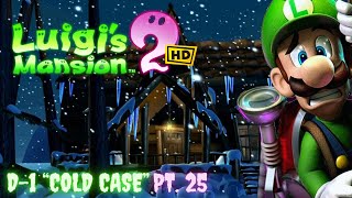 Luigis Mansion 2 HD  Secret Mine D1 quotCold Casequot Pt 25 [upl. by Rekoob]