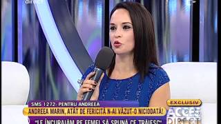 Andreea Marin despre Iulia Albu quotNu merita bagata in seamaquot [upl. by Nahgem]