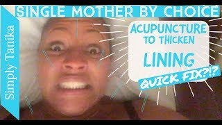 Acupuncture To Thicken Endometrium Lining Quick  Is this the Fix [upl. by Sanborn]