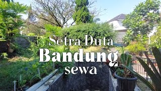 Rumah untuk keluarga besar di Setra Duta Bandung  hadap selatan nyaman untuk hunian [upl. by Lauber744]