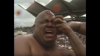 WWC Carlos Colón vs Abdullah The Butcher  Vengeance Match 1986 [upl. by Leunam]