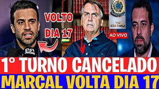 DATA OFICIAL DIA 17 MARÇAL ESTÁ DE VOLTA PRIMEIRO TURNO FOI CANCELADO BOULOS ESTÁ FORA [upl. by Clementi]