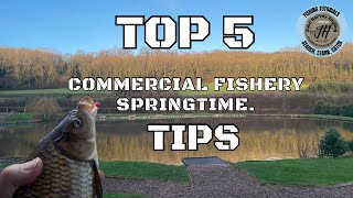 TOP 5 COMMERCIAL FISHERY TIPS FOR SPRING FISHING  FISHING TUTORIAL [upl. by Brander]