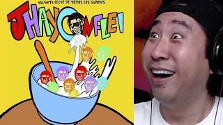 Coreano Loco reacciona a JhayCornflake 😅 Tiraera de Rauw Alejandro a Jhay Cortez [upl. by Bobinette]